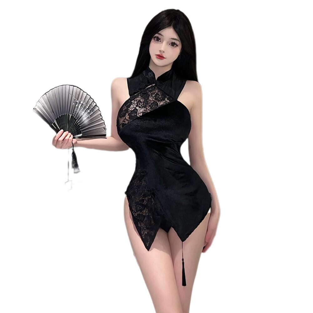 4671 sexy cosplay Japanese cheongsam underwear Chinese cute maid Halloween